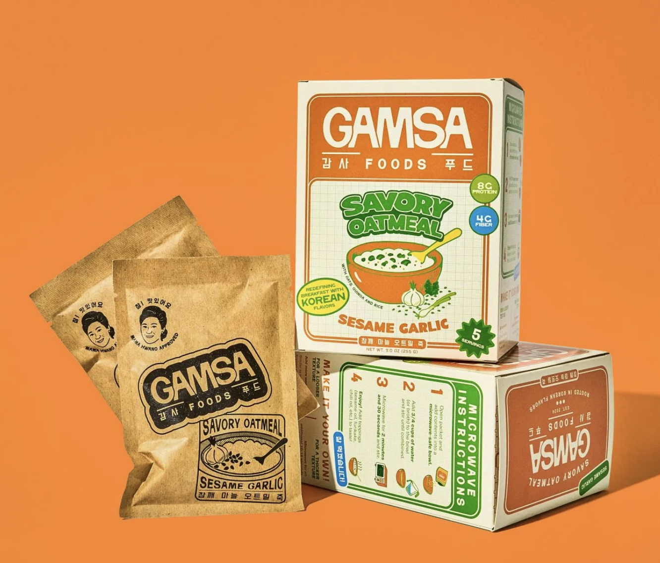 Gamsa Foods is turning Korean juk into savory oatmeal for a modern American breakfast
