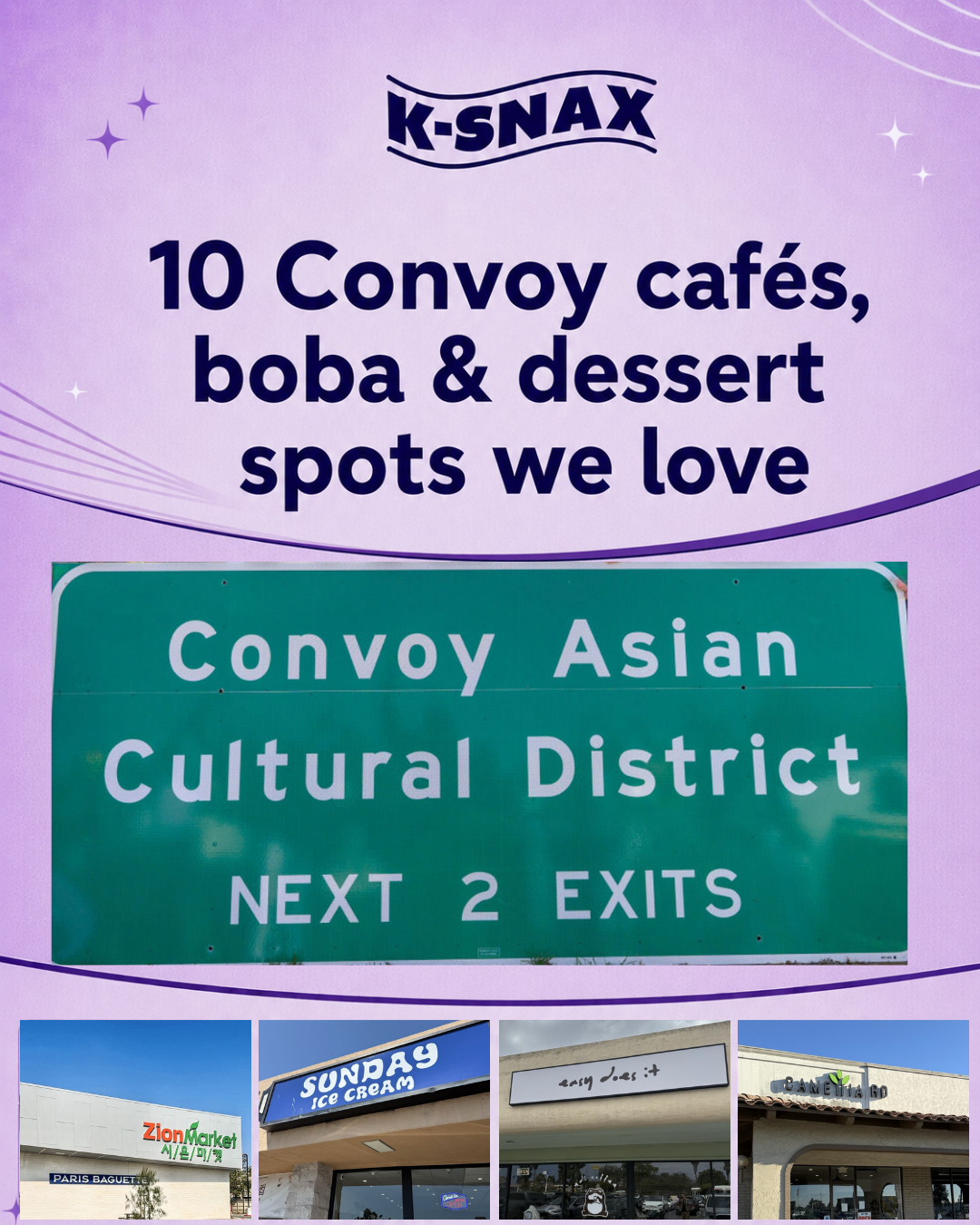 10 Convoy cafés, boba & dessert spots we love