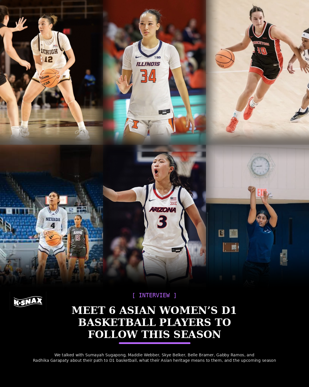 6 Asian women’s D1 basketball players to follow this season
